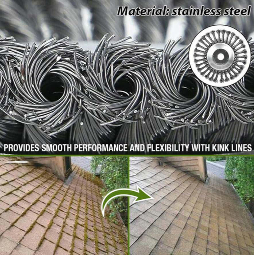 Carbon Steel Trimmer Head with 360 Degree Braided Blades for Standard Trimmers All Vera Mart