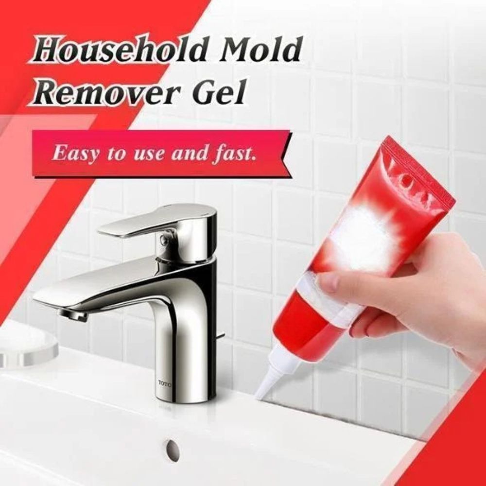 Gel Mold and Mildew Stain Remover for Bathroom Tile and Grout All Vera Mart