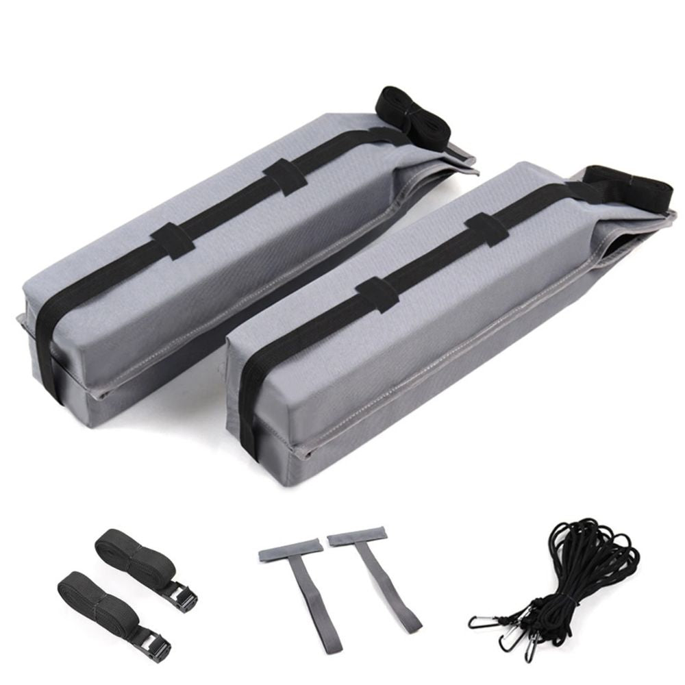 Foam Roof Rack Pads with Quick Release Straps for Kayaks and Surfboards All Vera Mart