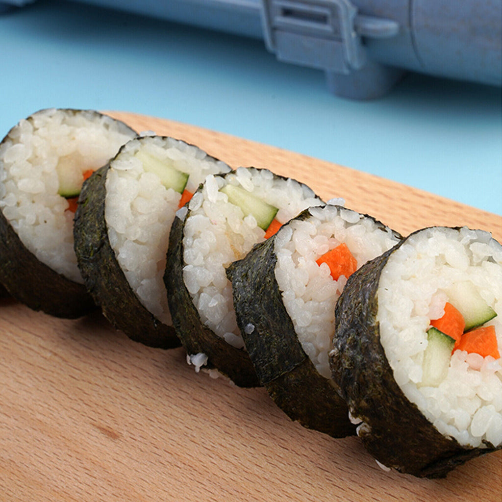 Sushi Roll Maker with Plunger Release System and Two-Piece Design All Vera Mart