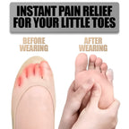 Silicone Toe Protectors with Friction Reducing Cushioning, Medical Grade and Latex Free All Vera Mart