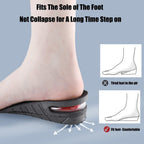 Adjustable Shoe Lifts with Shock Absorbing Base and Air Circulation, 1.2-3.5 Inches All Vera Mart