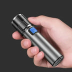 UV Flashlight with Telescopic Zoom and Three Light Modes, 395nm Wavelength All Vera Mart