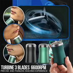 Portable Electric Razor with Stainless Steel Foil and Fast Charging, IPX7 Waterproof All Vera Mart
