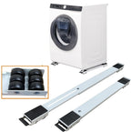 Adjustable Appliance Moving Dolly with 24 Wheels and Dual Brakes, 661lb Capacity All Vera Mart