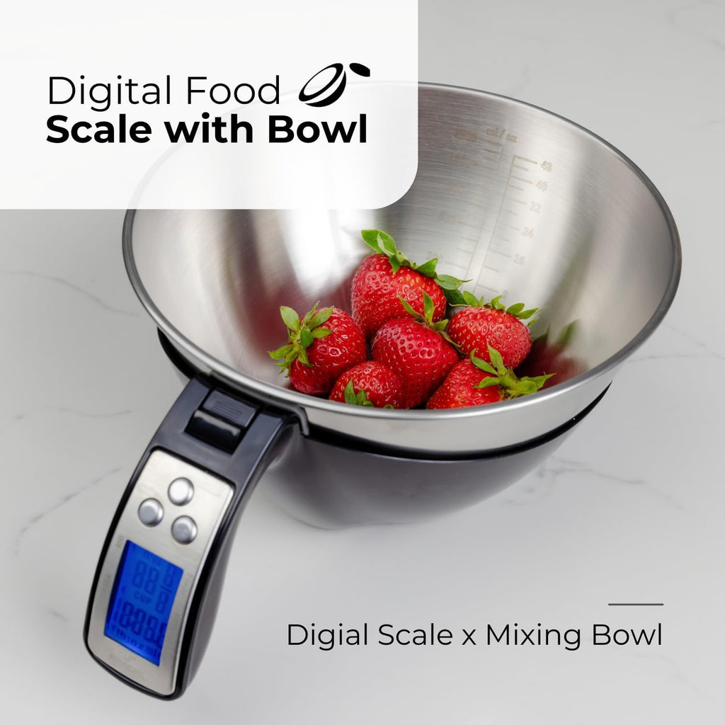Digital Measuring Cup Scale with Five Units and Tare Function, Backlit Display All Vera Mart