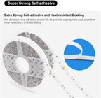 RGB LED Strip Light 32.8ft with 44 Button Remote and 16 Color Modes All Vera Mart