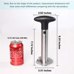 Stainless Steel Pineapple Corer with Serrated Blade and Spring Loaded Handle All Vera Mart