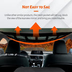 Overhead Cargo Net with Full Length Zipper and Reinforced Webbing for Vehicles All Vera Mart