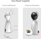 Automatic Laser Toy for Cats with Dual Speed Modes and Timed Play Cycles All Vera Mart