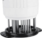 Stainless Steel Meat Injector with 30-Needle System and Dual Action Plunger All Vera Mart
