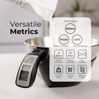 Digital Measuring Cup Scale with Five Units and Tare Function, Backlit Display All Vera Mart