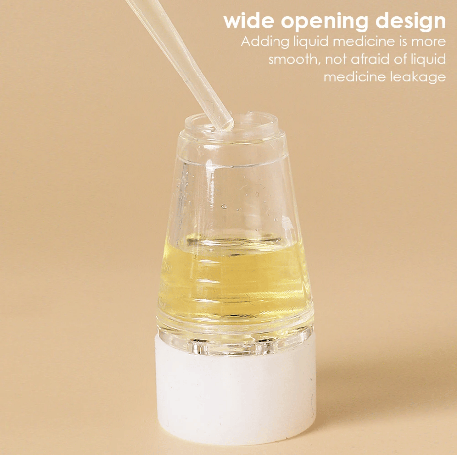 Scalp Oil Applicator with Stainless Steel Roller Ball and Massage Head All Vera Mart