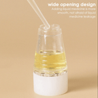Scalp Oil Applicator with Stainless Steel Roller Ball and Massage Head All Vera Mart