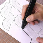 Handheld 3D Drawing Pen with Adjustable Speed and Dual Filament Support All Vera Mart