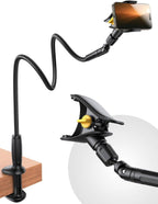 Gooseneck Phone Holder with 720-Degree Rotation and Twist Lock, 39.37in Arm All Vera Mart