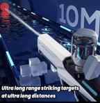 Motorized Water Gun with 500mAh Battery and 8-10 Meter Range, 300ml Tank All Vera Mart