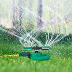 Rotating Lawn Sprinkler with 36 Adjustable Nozzles and 49-Foot Coverage All Vera Mart