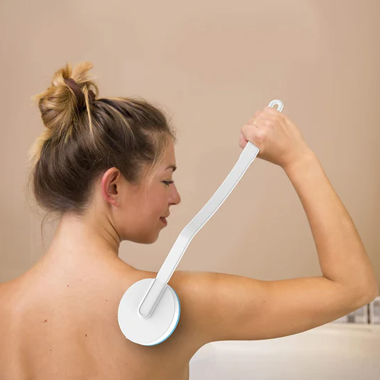 Long Handled Lotion Applicator with Refillable Roller and Adjustable Detachable Handle, Massage Function All Vera Mart
