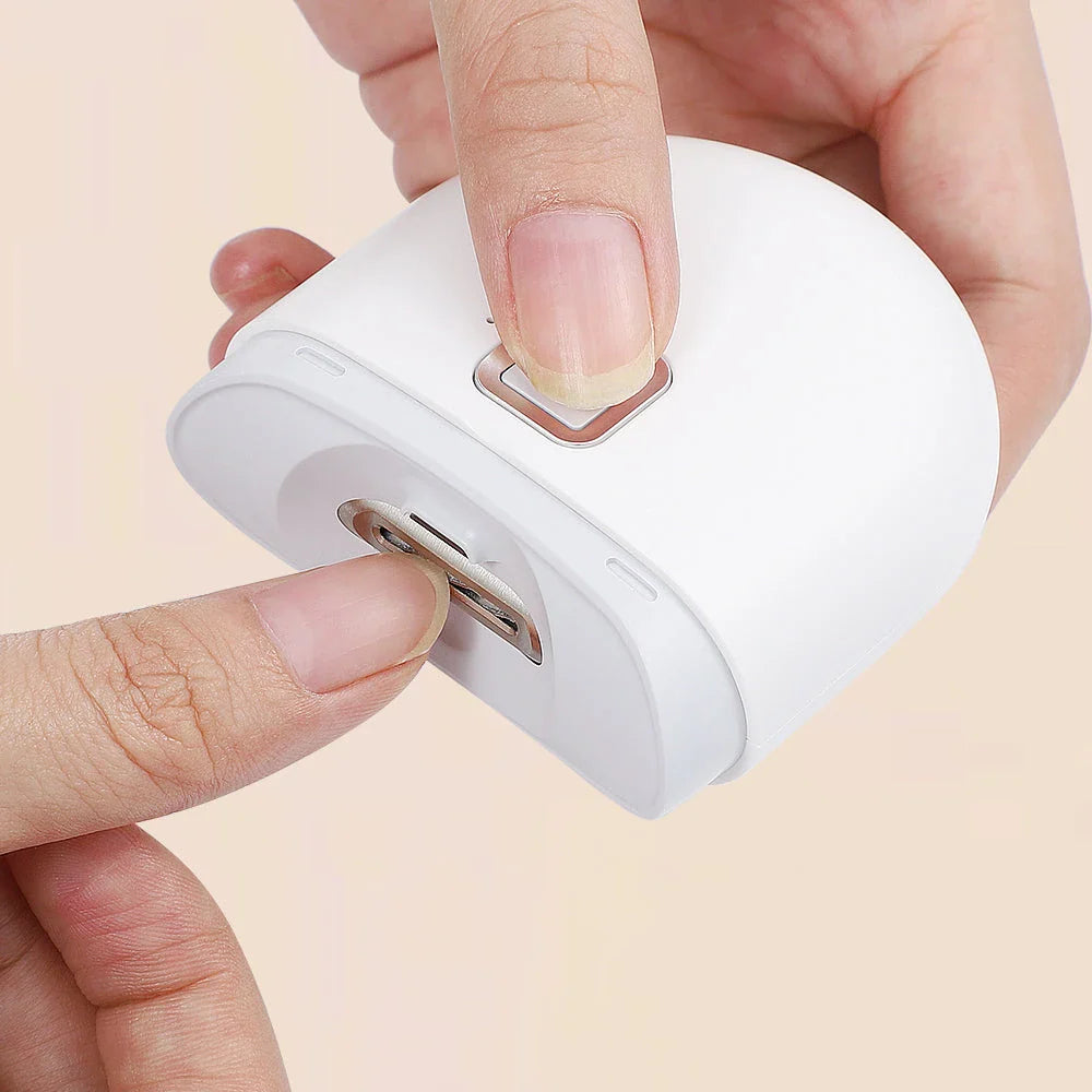 Electric Nail Trimmer with Built-In Shavings Organizer and Night Light, Dual Speed All Vera Mart