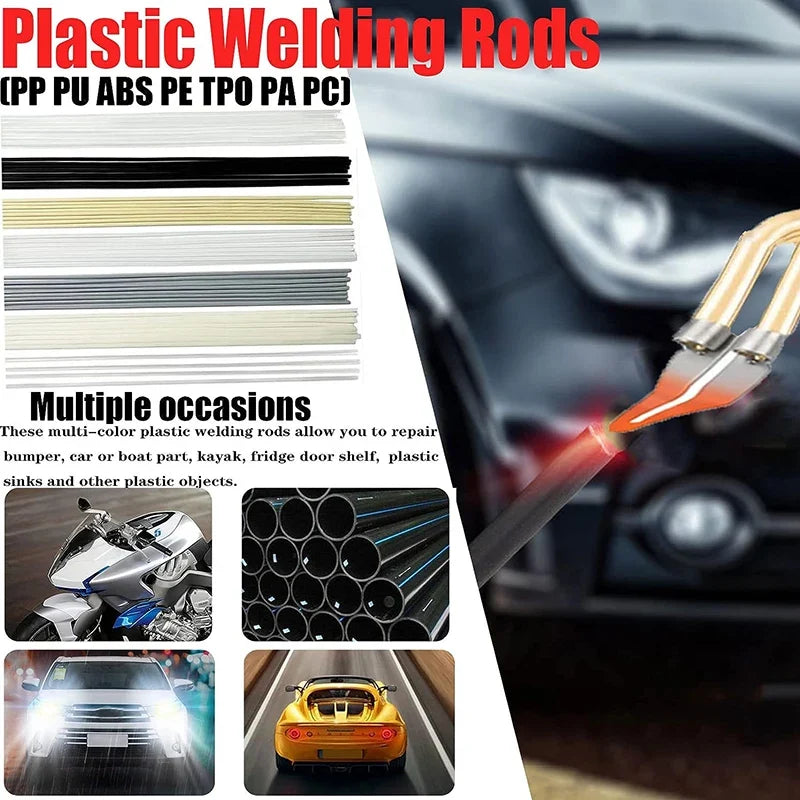 200W Plastic Welder Gun with LED Light and Seven Rod Types All Vera Mart