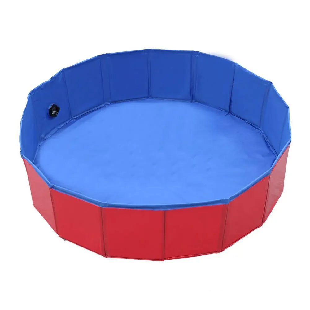 Collapsible Dog Bath Basin with Composite Fabric, 23-Inch Diameter All Vera Mart