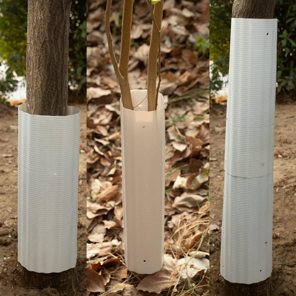 Weatherproof Tree Trunk Baffle with Snap Button Assembly, 6-Pack All Vera Mart