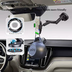 Truck Phone Holder Mount Heavy Duty Truck Dashboard Windshield Long Anti-Shake Smartphone Stand allveramart