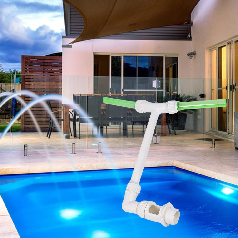 Pool Fountain Spray with LED Light Jets and Adjustable Height All Vera Mart