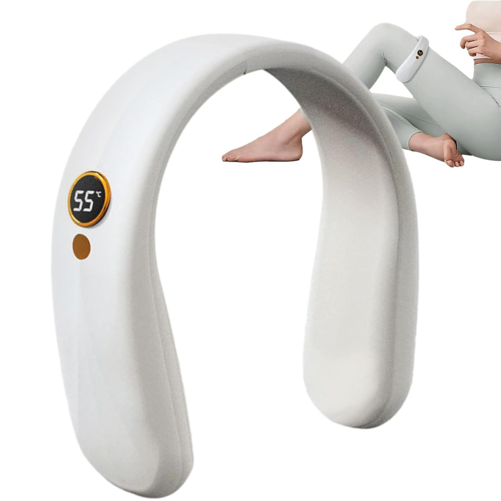 Wearable Neck Heater with Four Heat Settings and Rechargeable Battery All Vera Mart