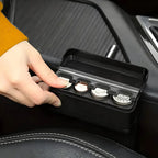 Coin Organizer Case with Snap Closure and Compartments for Vehicles All Vera Mart