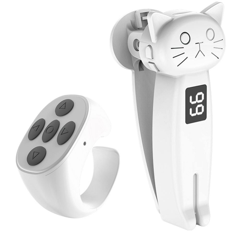 Wireless Page Turner with Adjustable Click Speed and Finger Ring Attachment All Vera Mart