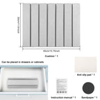 Diatomite Dish Drying Mat with Foldable Design and Nonslip Rubber Base All Vera Mart