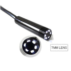 Inspection Camera with 6 LED Lights and Waterproof Head for iPhone and Android All Vera Mart