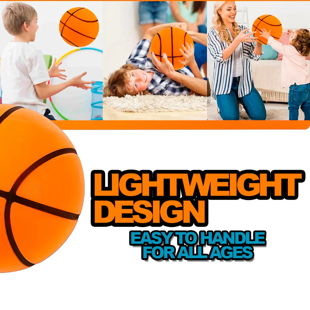 Foam Basketball for Indoor Practice with Noise-Reducing Design All Vera Mart