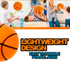 Foam Basketball for Indoor Practice with Noise-Reducing Design All Vera Mart