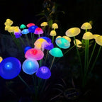 Solar Garden Light with Swaying Jellyfish Design and Dual Lighting Modes All Vera Mart