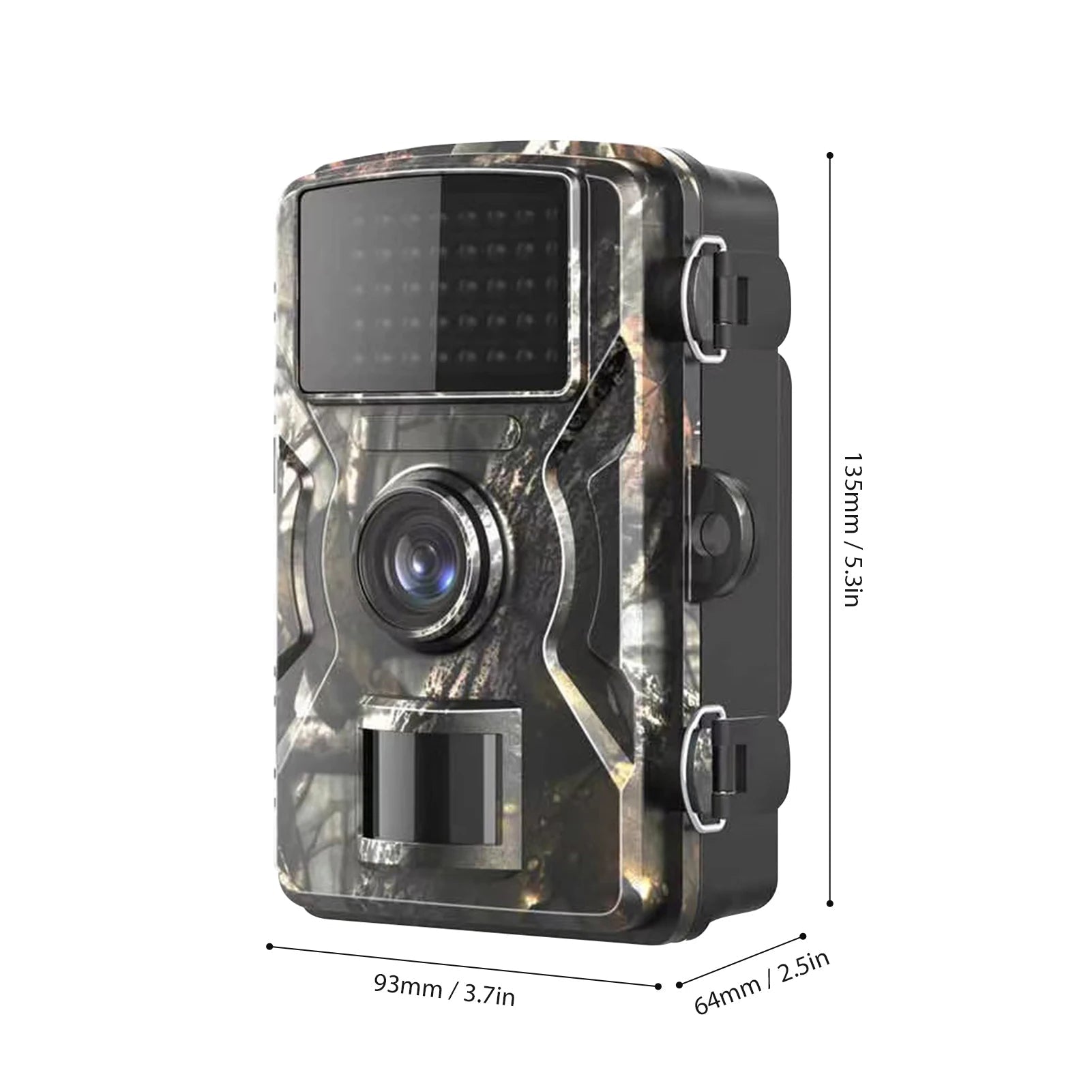 Motion Activated Trail Camera with 16MP Photos and 1080P Video, 0.6 Second Trigger All Vera Mart