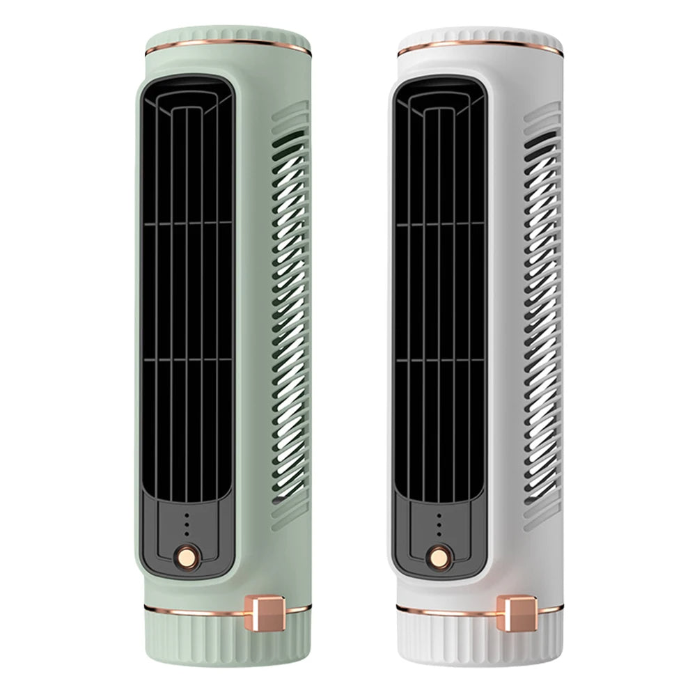 Bladeless Tower Fan with 60 Degree Airflow and Quiet Motor All Vera Mart