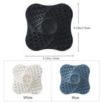 Spiral Rubber Drain Hair Catcher with Suction Cup Base and Lift Handle All Vera Mart