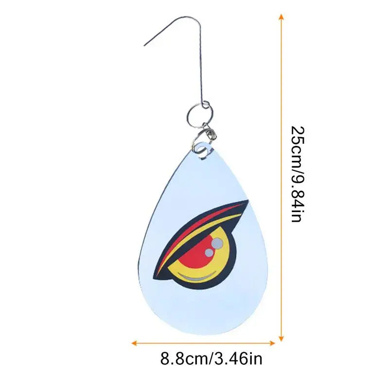Bird Repellent Eye Disc with Reflective Acrylic and Stainless Steel Rings All Vera Mart