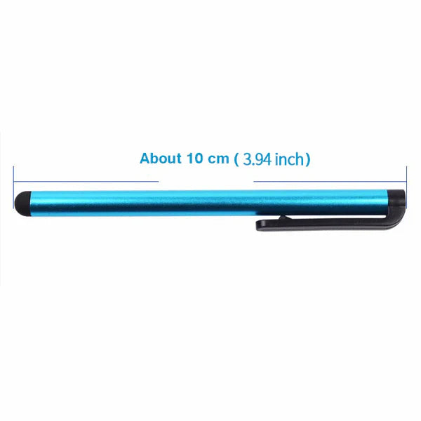 Capacitive Touch Screen Stylus with Soft Rubber Tip and Aluminum Body, 10-Piece Set All Vera Mart