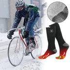 Rechargeable Heated Socks with Multiple Temperature Settings and 8-Hour Battery All Vera Mart