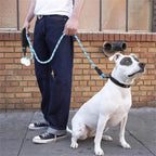 Dog Leash 4.9ft with Reflective Stitching and Double Rope Construction All Vera Mart