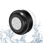 Waterproof Wireless Speaker with Suction Cup Mount and Hands-Free Calling, 10-Hour Battery All Vera Mart