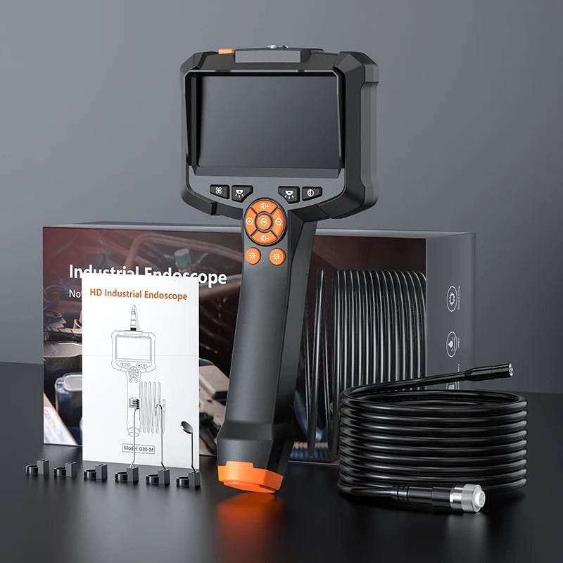 Inspection Camera with 1080P HD Display and 3 Tool Attachments, IP67 Rated All Vera Mart