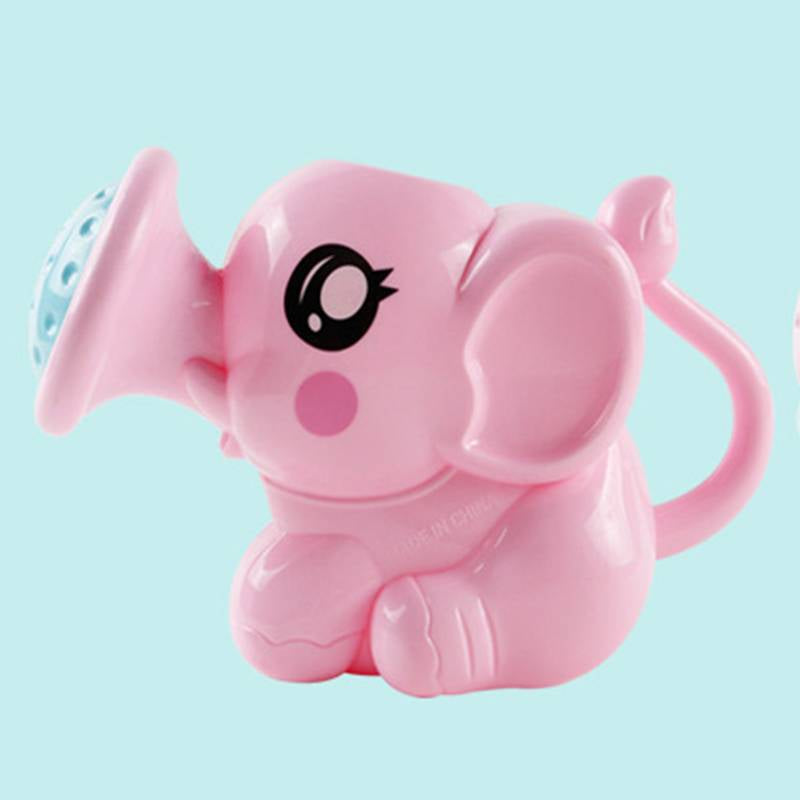 Elephant Bath Rinser with Angled Spout and Textured Handle for 6+ Months All Vera Mart