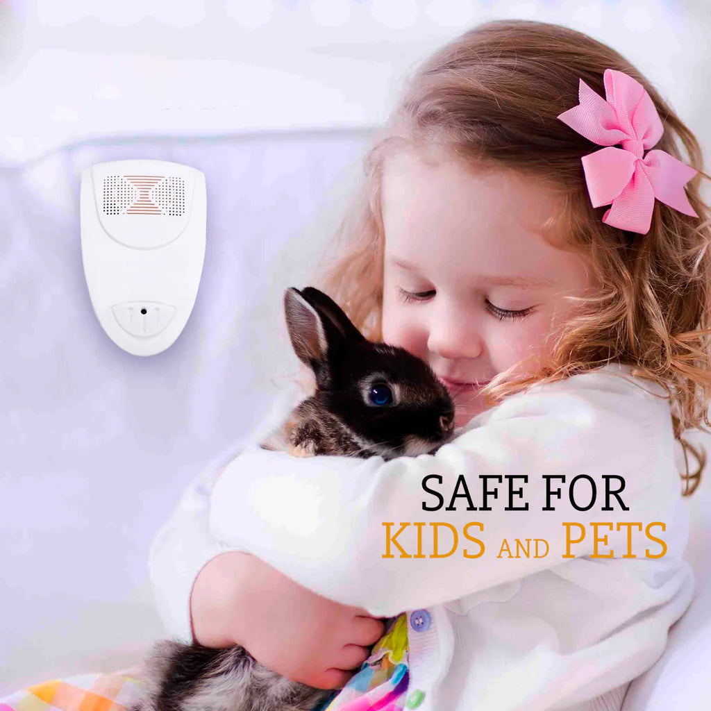 Ultrasonic Pest Repeller with 800 Square Foot Coverage All Vera Mart