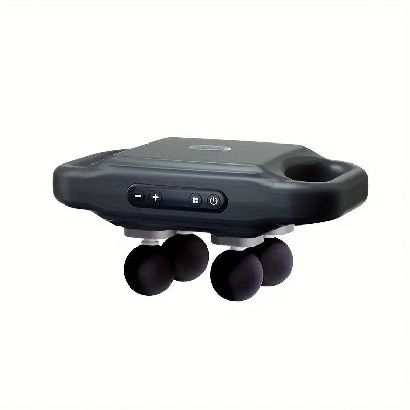 Handheld Massage Gun with 4 Interchangeable Heads and 20 Speed Settings All Vera Mart