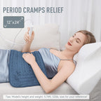 Heating Pad with Six Temperature Settings and Auto Shutoff Timer, 24in All Vera Mart